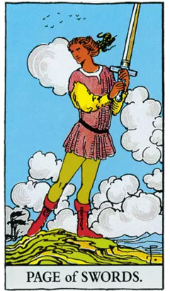 小アルカナのソードペイジ